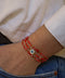 Oz rouge - Bracelet triple