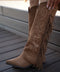 Janis taupes - Bottes santiags