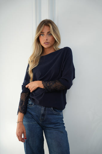 Naya marine - Pull dentelle