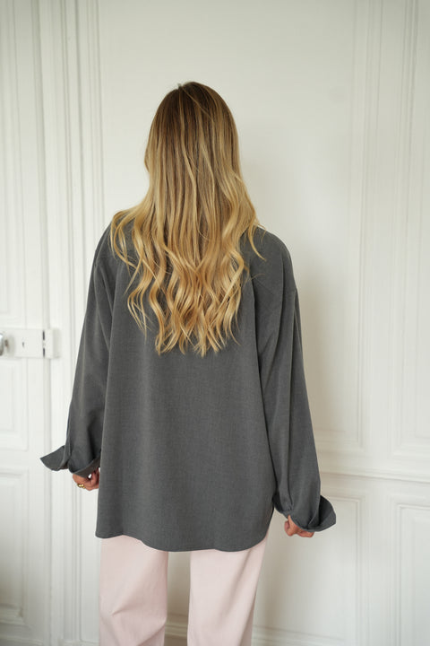 Nona grise - Chemise ample