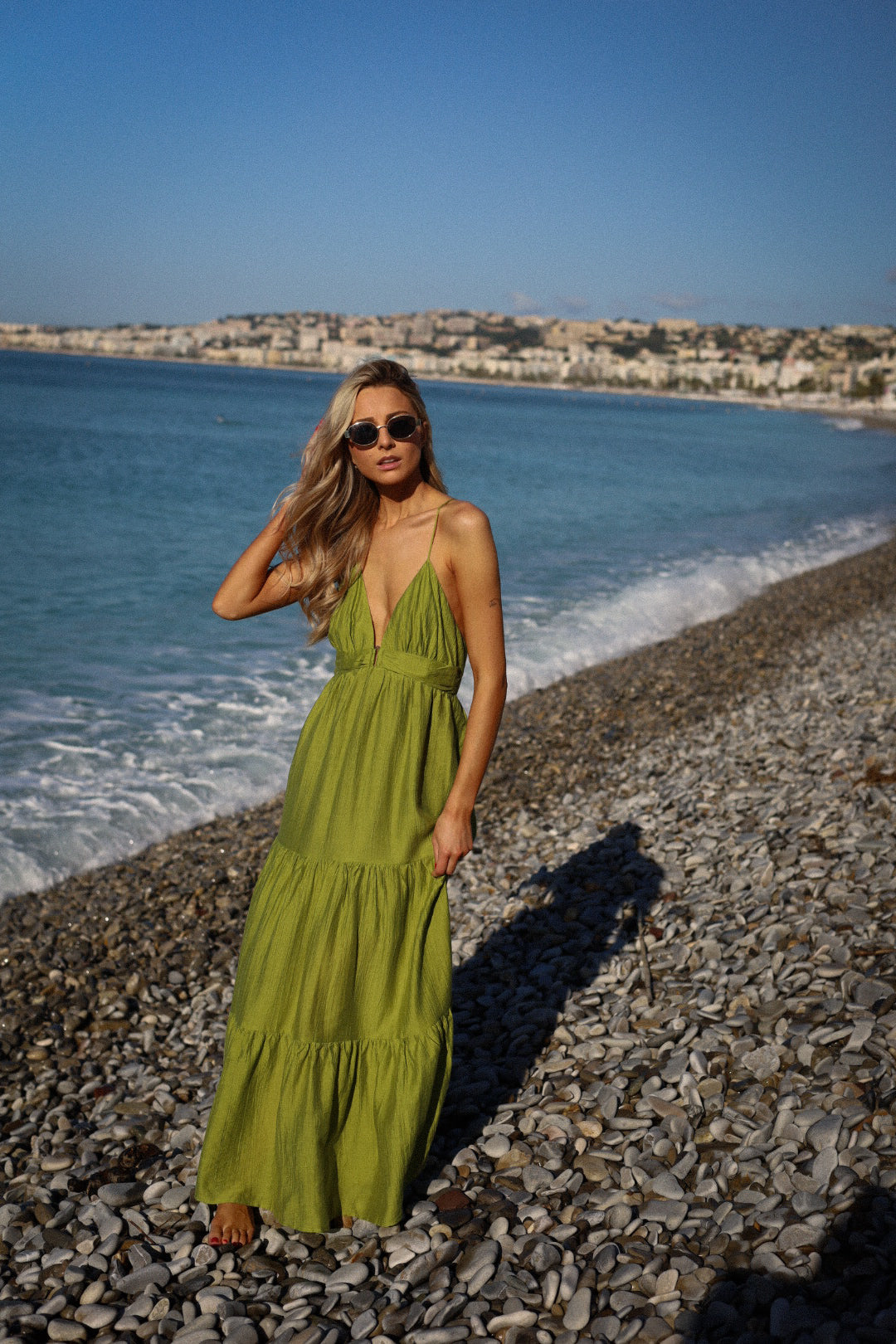 Norma verte - Robe longue