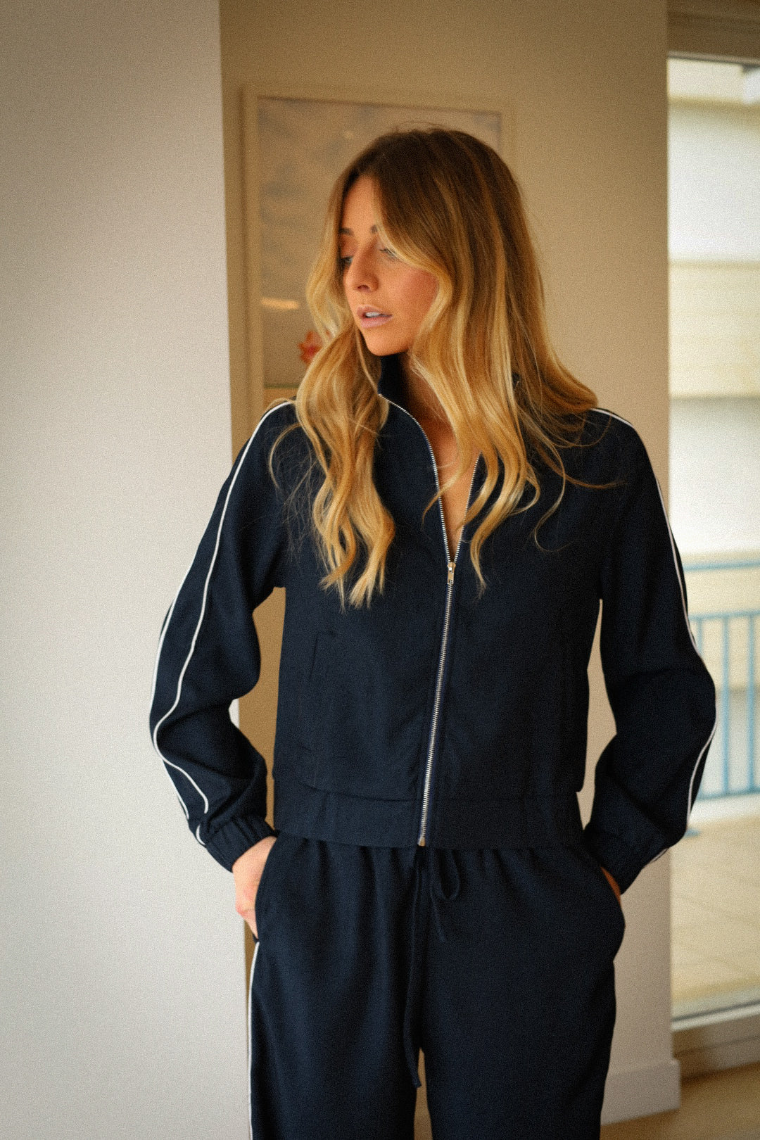 Nell marine - Veste zippée