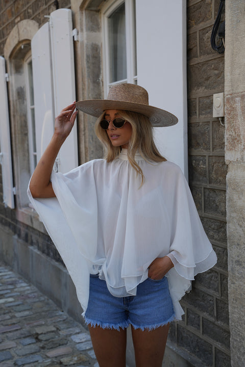 Lucia blanche - Blouse fluide