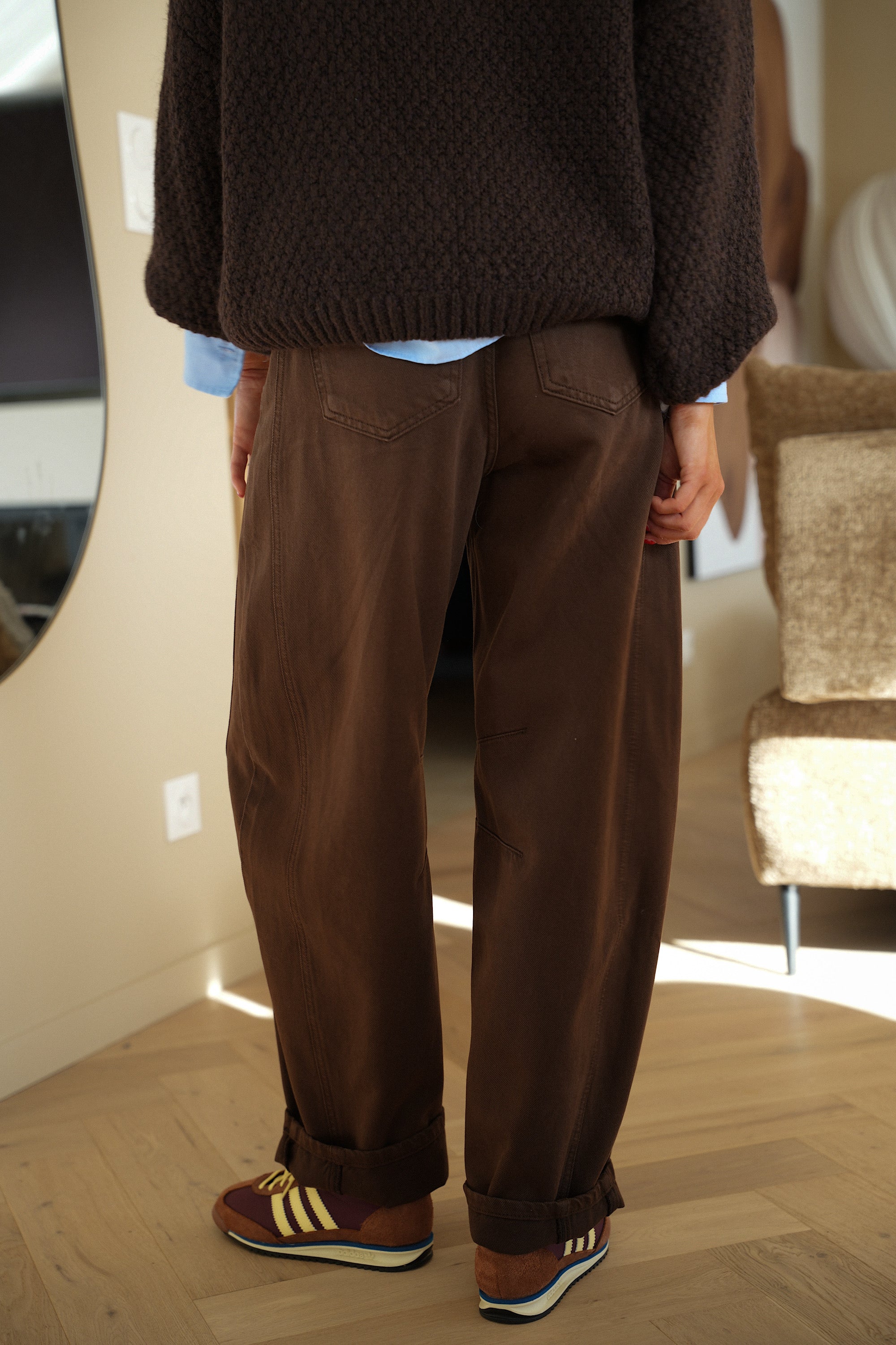 Amy chocolat - Jean ballon