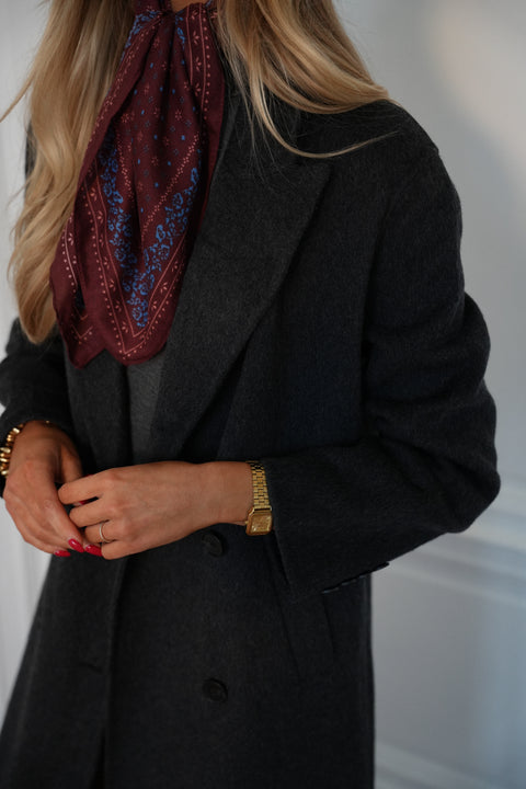 Isis gris - Manteau long