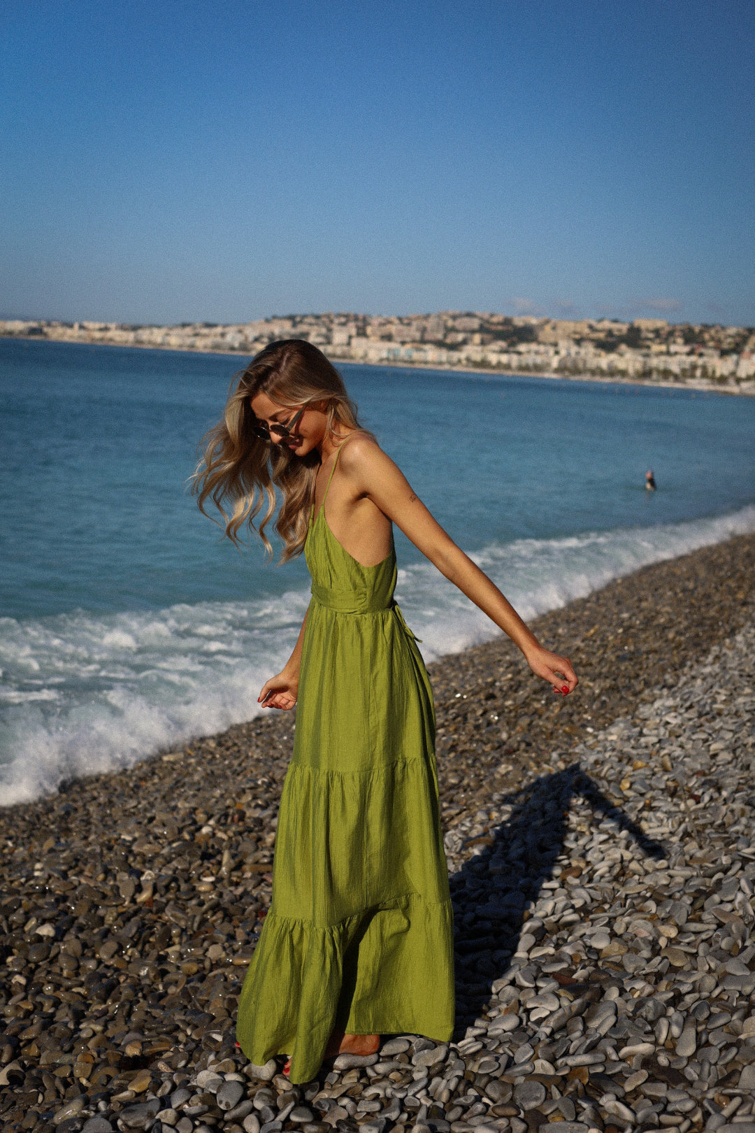 Norma verte - Robe longue