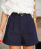 Léon marine - Short taille haute