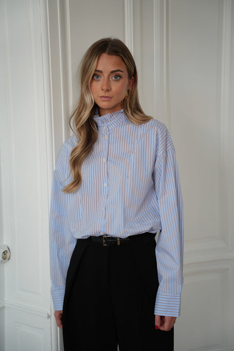 Evane bleue - Chemise ample