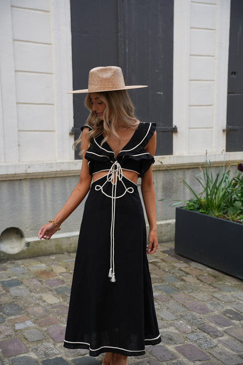 Unna noire - Robe longue