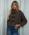 Matilde chocolat - Veste zippée