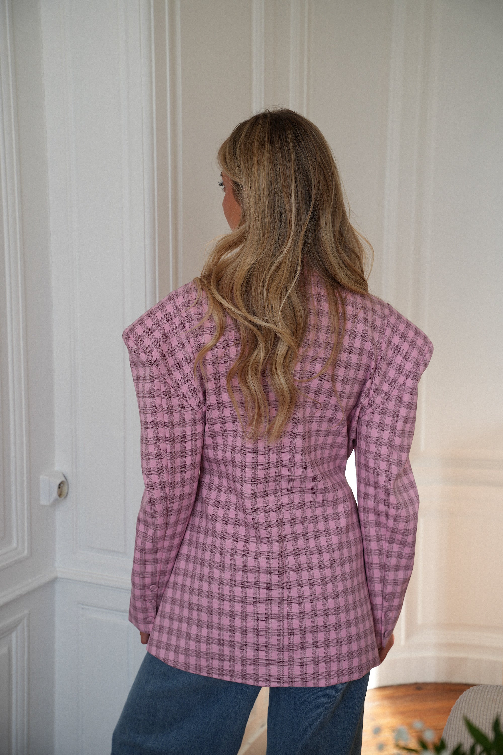 Anaelle rose - Veste blazer