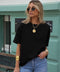 Soline noir - T-shirt ample