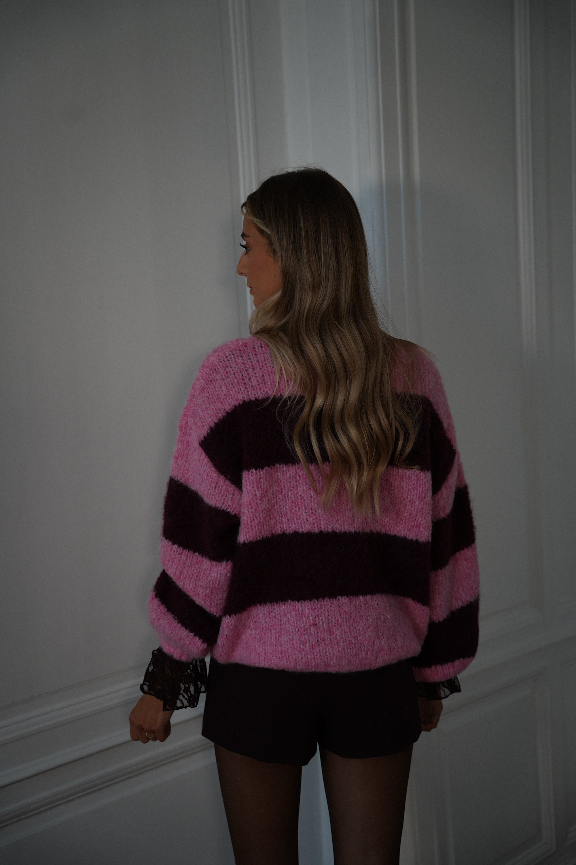 Julie rose - Pull rayé