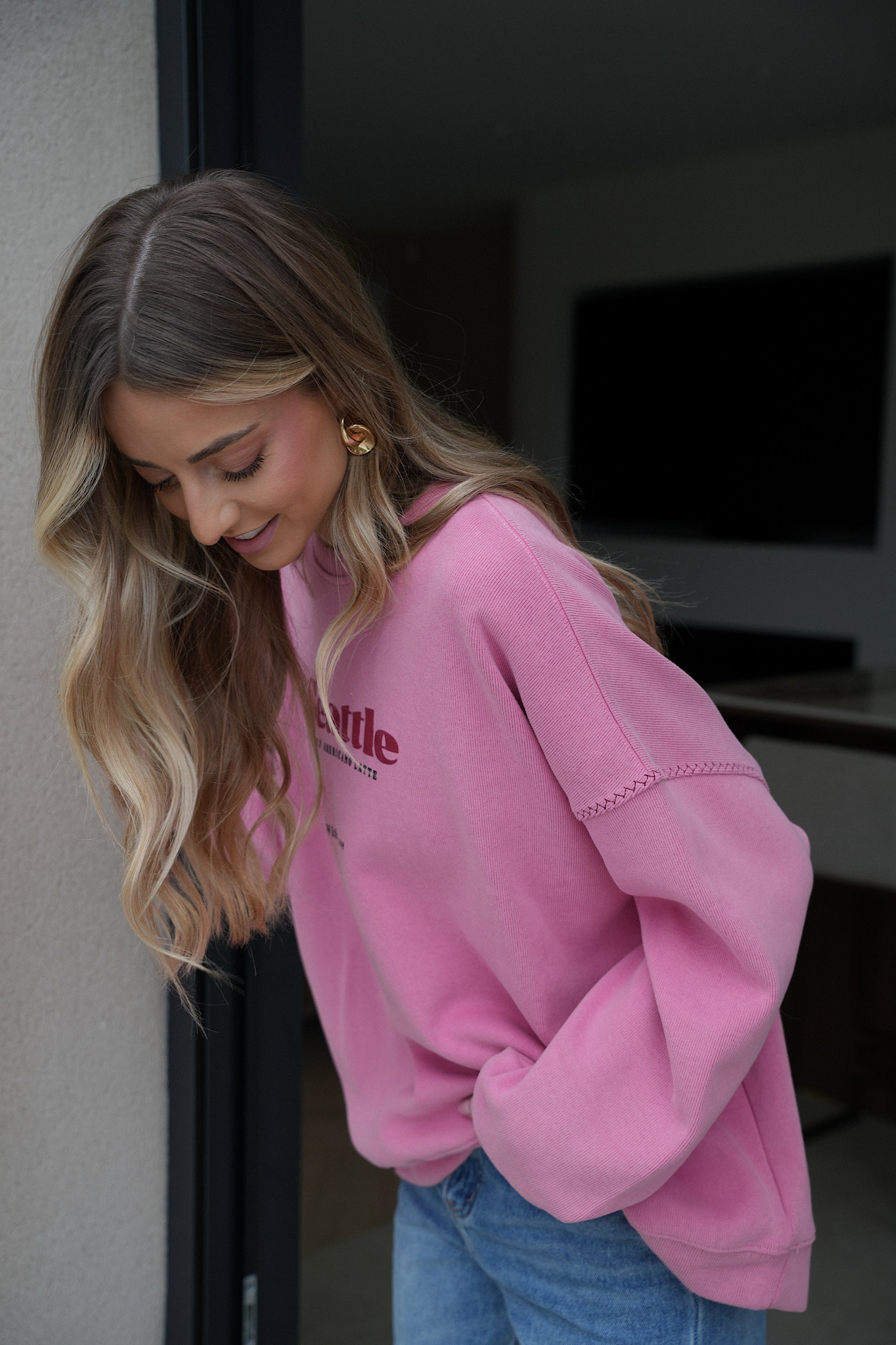 Seattle rose - Sweat-shirt ample