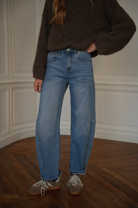 Erika bleu clair - Jean ballon