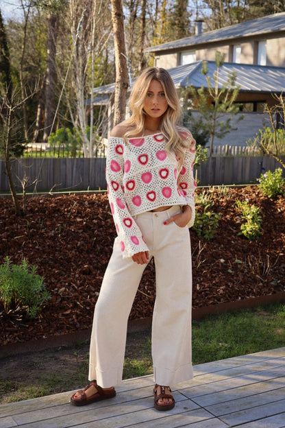 Antonio beige - Pantalon droit