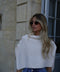 Linne beige - Pull cape