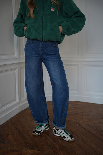 Erika bleu foncé - Jean ballon