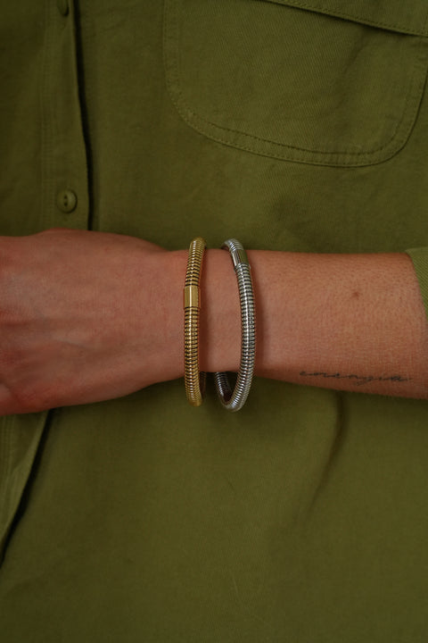 Marco argenté - Bracelet acier