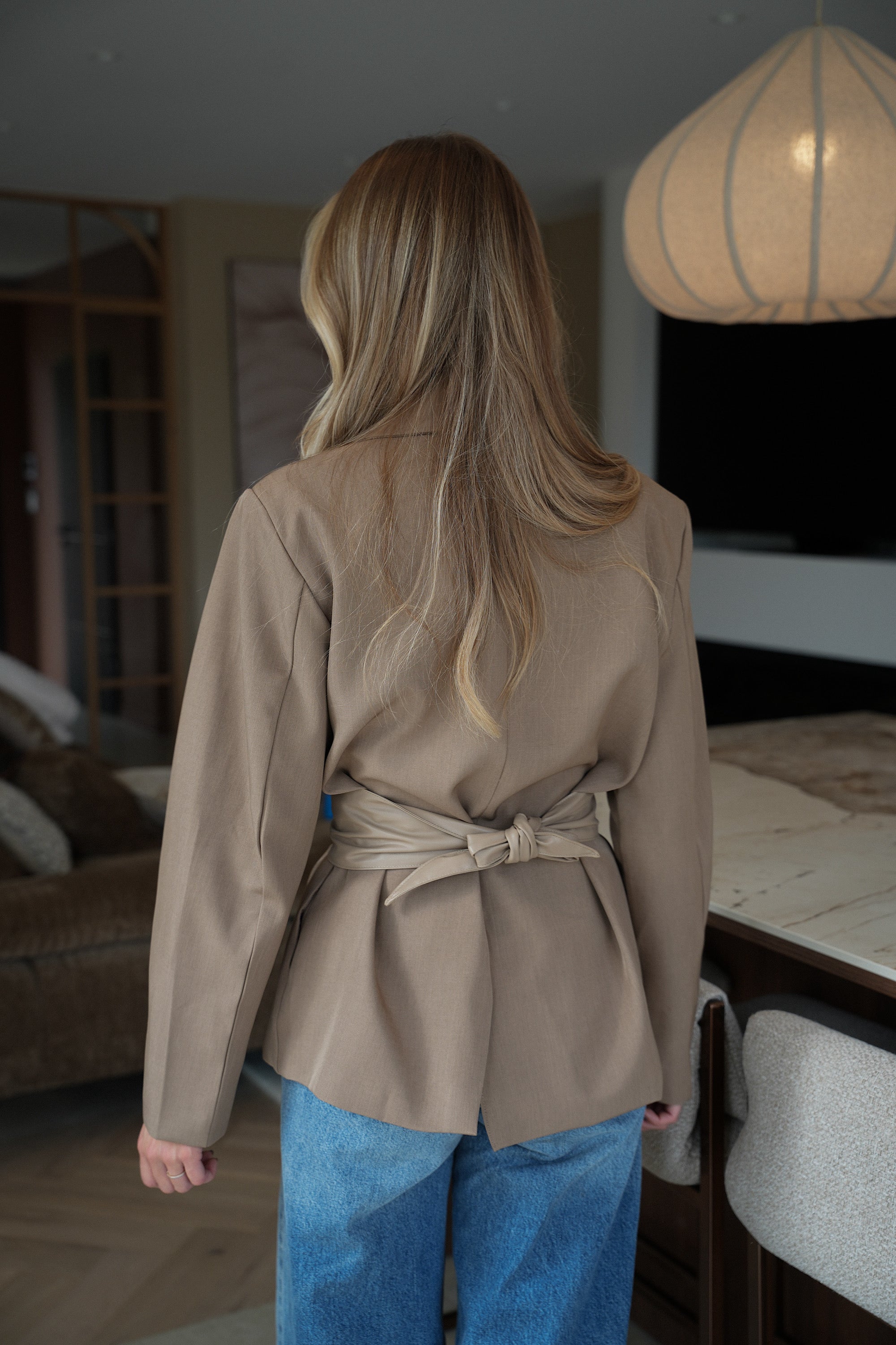 Dorothée beige - Veste blazer
