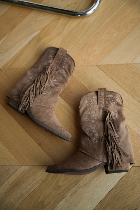 Arlo taupes - Bottines santiags