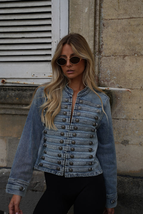 Ynes bleue - Veste en jean