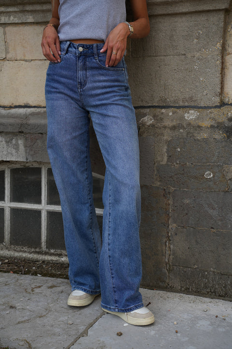 Alli bleu - Jean droit