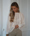 Talina crème - Blouse fluide