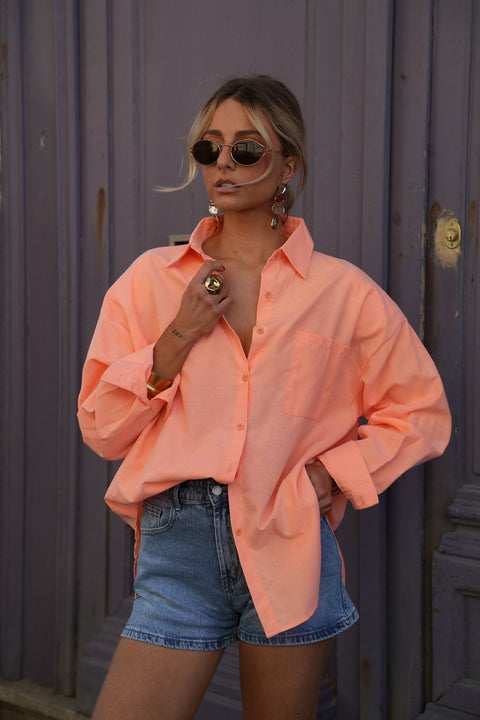 Charlie orange - Chemise ample
