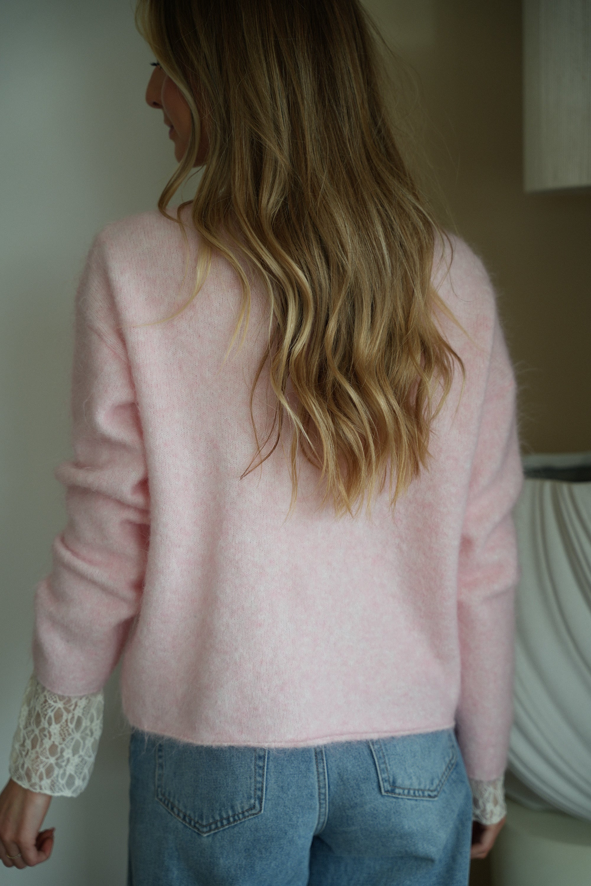 Celian rose - Pull uni