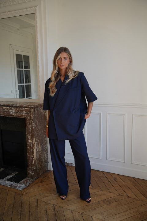 Rob marine - Pantalon droit