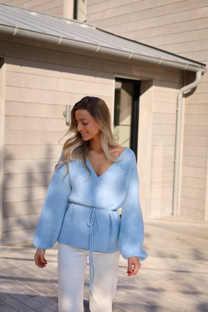Roma bleu - Gilet doux