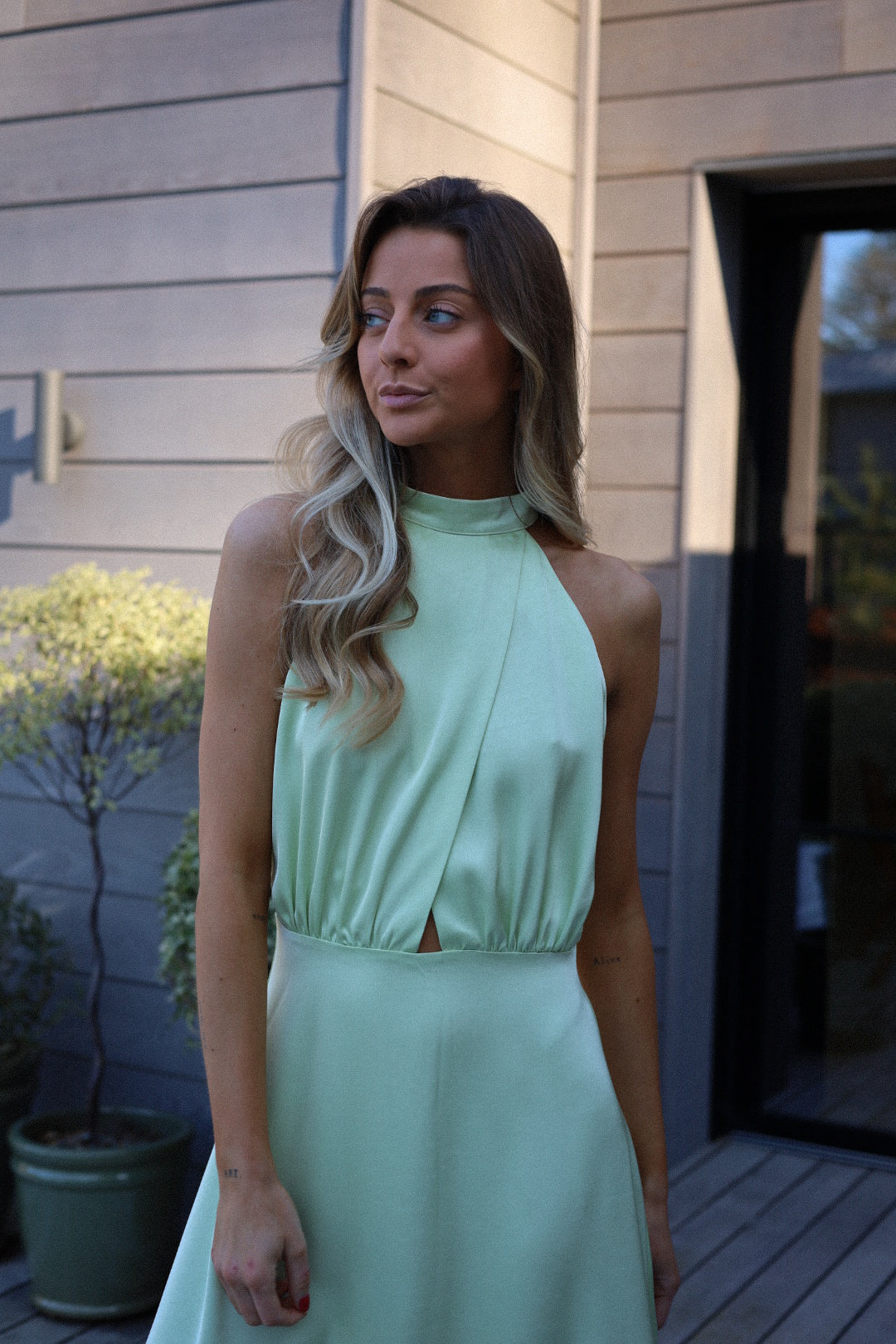 Lahna verte - Robe longue
