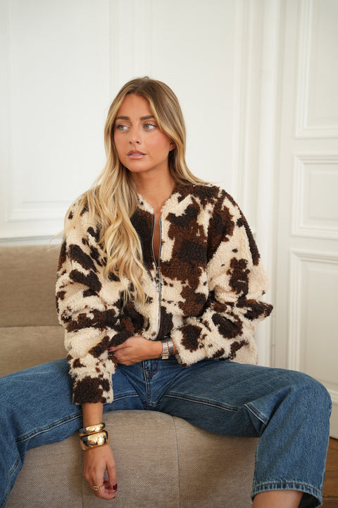 Zora beige - Veste polaire