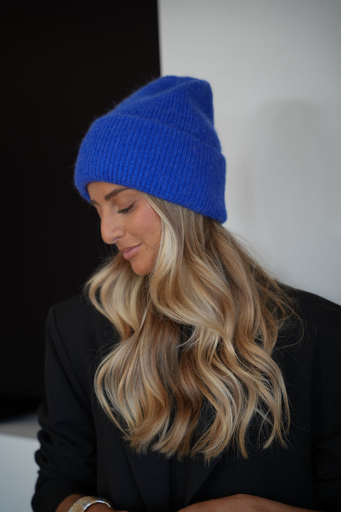 Aveline bleu - Bonnet doux