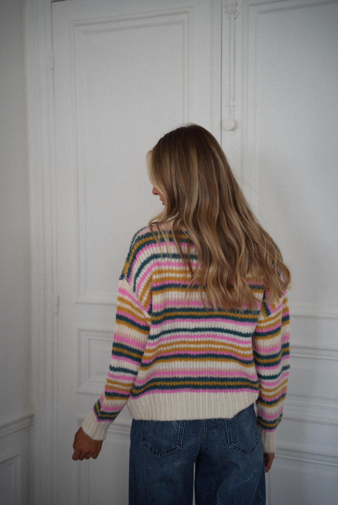Linda coloré - Pull rayé
