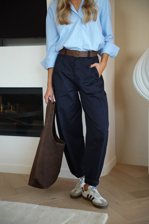 Jay marine - Pantalon ballon