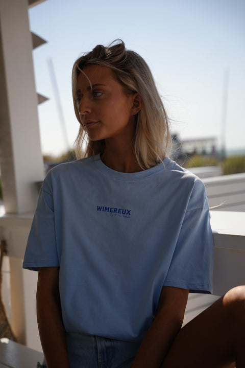 Wimereux bleu - T-shirt imprimé