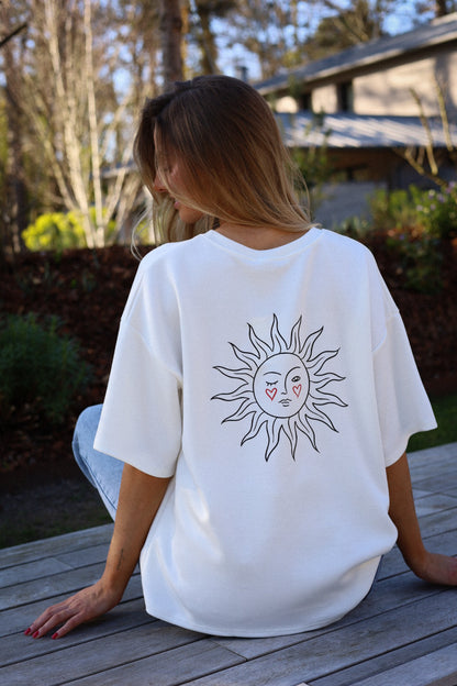 Lilo blanc - T-shirt soleil