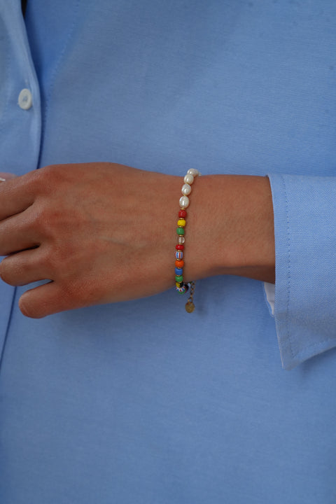 Eline coloré - Bracelet en perles
