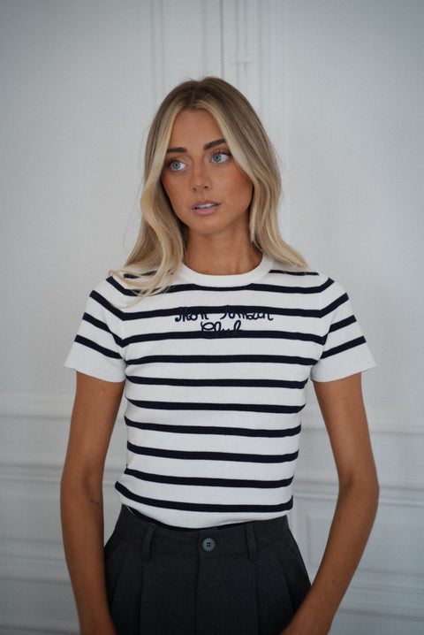 Laly marine - T-shirt rayé