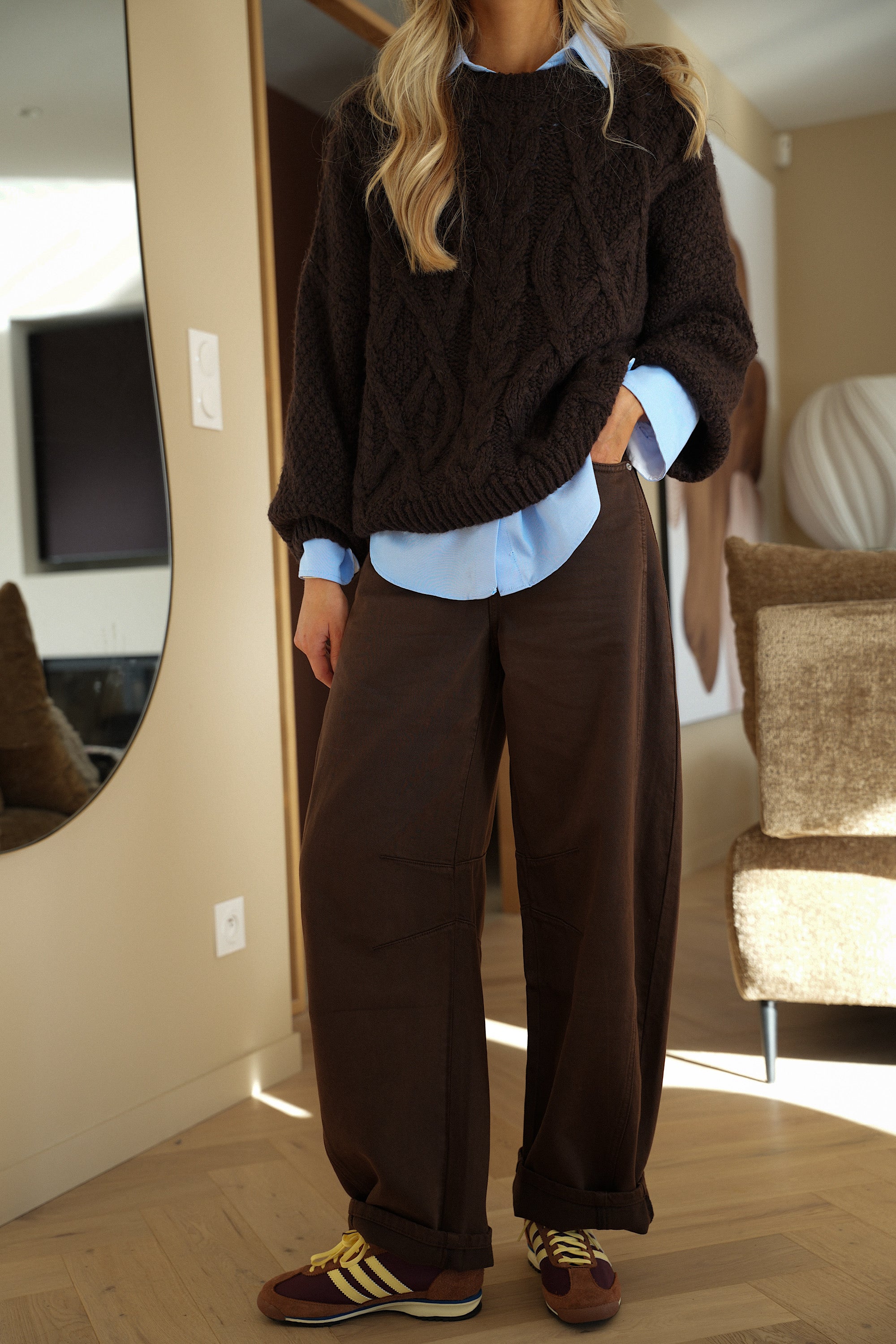 Amy chocolat - Jean ballon