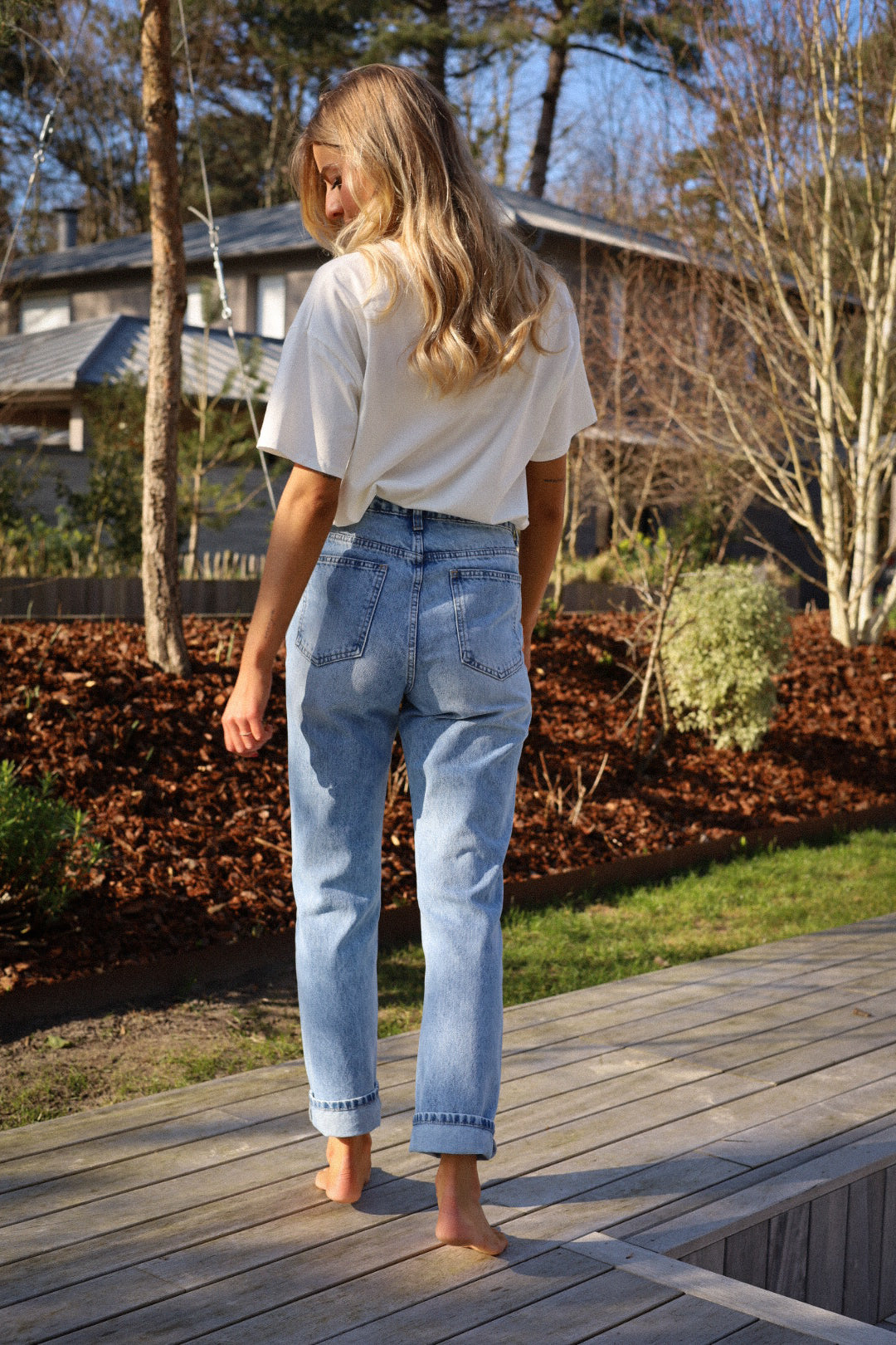 Williams bleu - Jean mom
