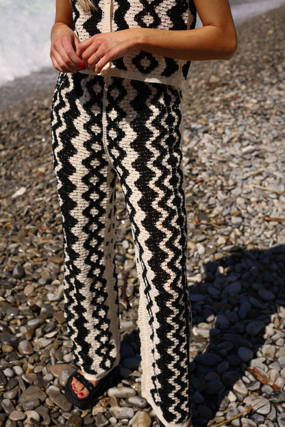 Pola noir - Ensemble crochet