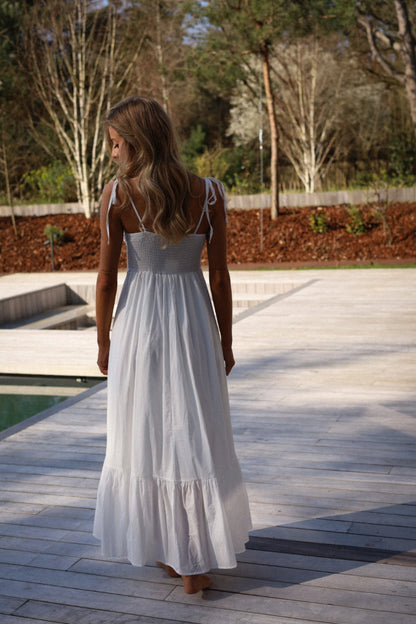 Carlotta blanche - Robe longue