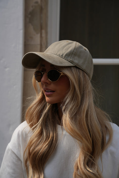 Mio beige - Casquette toile