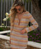 Yasmine colorée - Robe en crochet