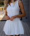 Sefa blanche - Robe ballon