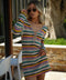 Arty colorée - Robe en crochet