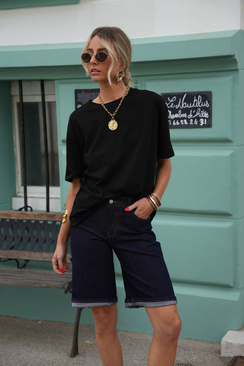 Nell brut - Bermuda en jean